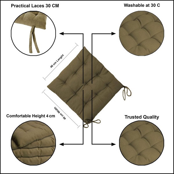 17 Stories Garden Seat Cushion & Reviews Wayfair.co.uk